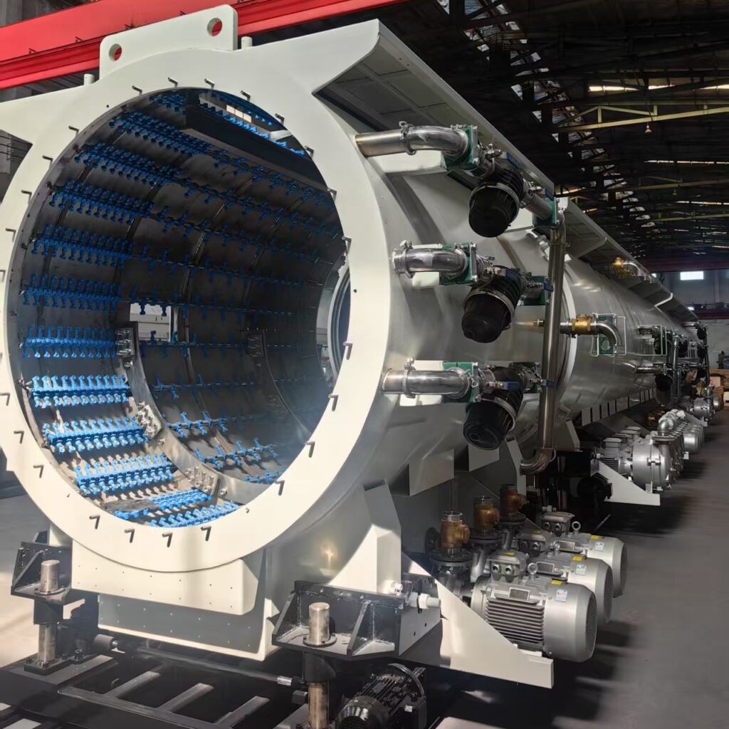 PE pipe making machine